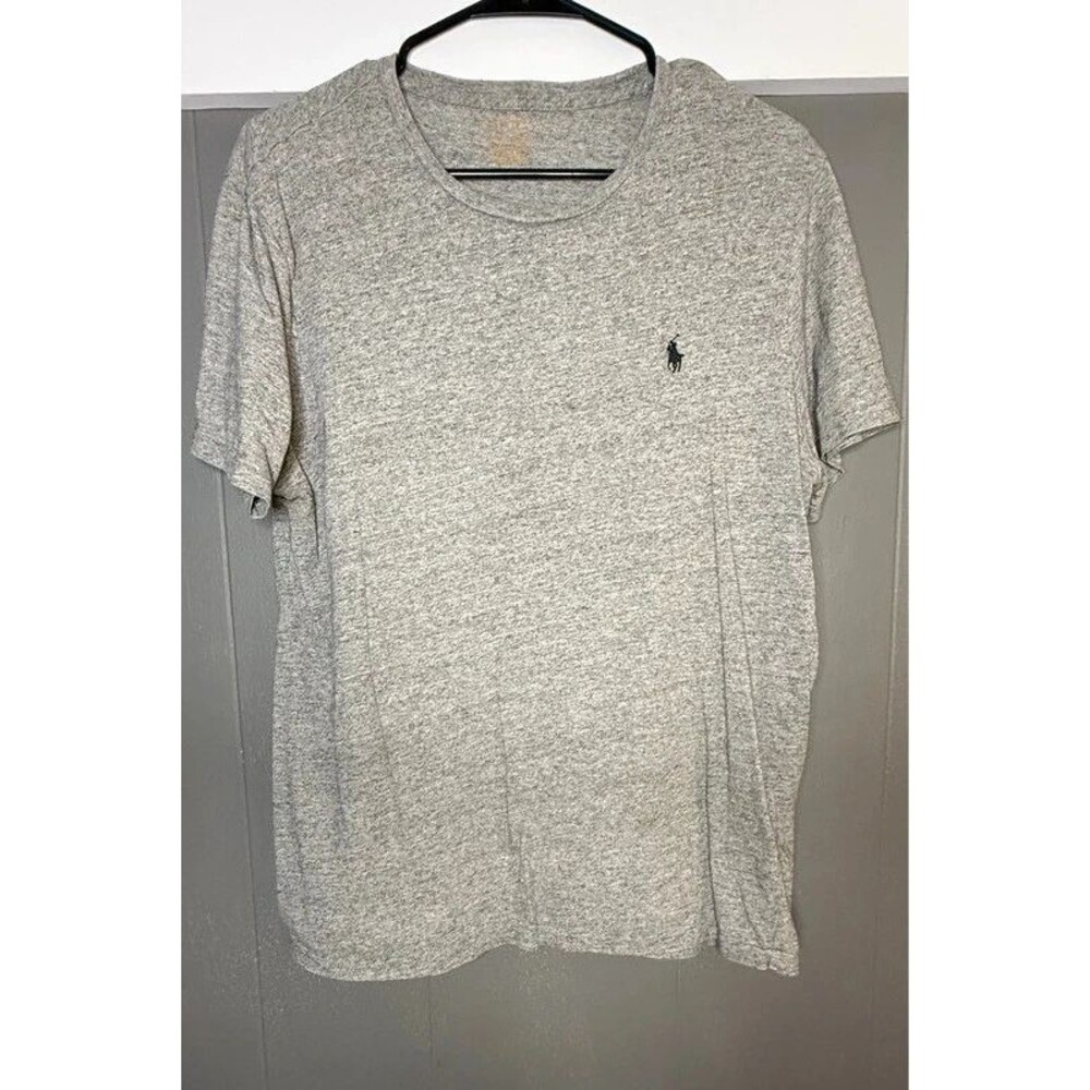 Polo Ralph Lauren Men’s Custom Slim Fit T-Shirt, Heather Gray, Size Large